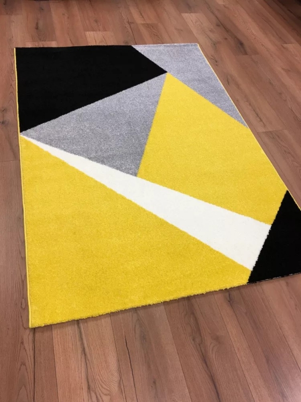 Tangram szőnyeg Sárga 120x170 cm
