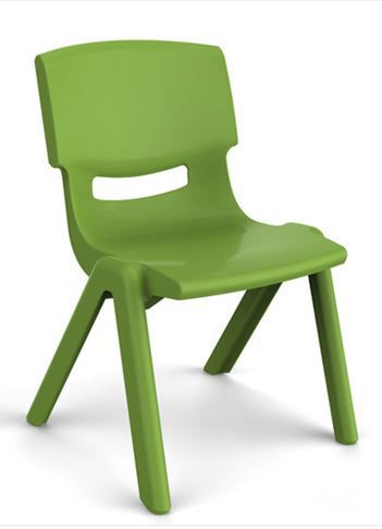 Színes Szék, 39 cm, zöld