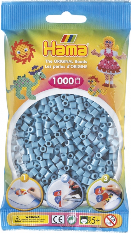 Hama MIDI gyöngy - türkizkék 1000 db-os - 20731