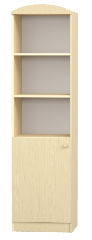 Flóra ajtós szekrény 160x40x38 cm, juhar