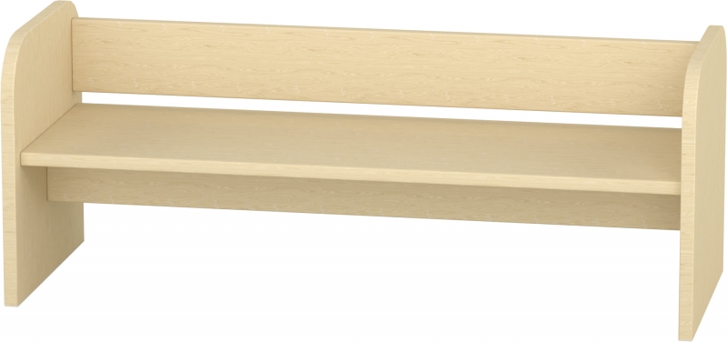 Gyermek pad - juhar - 90x35x35 cm, ülésmagasság 20 cm